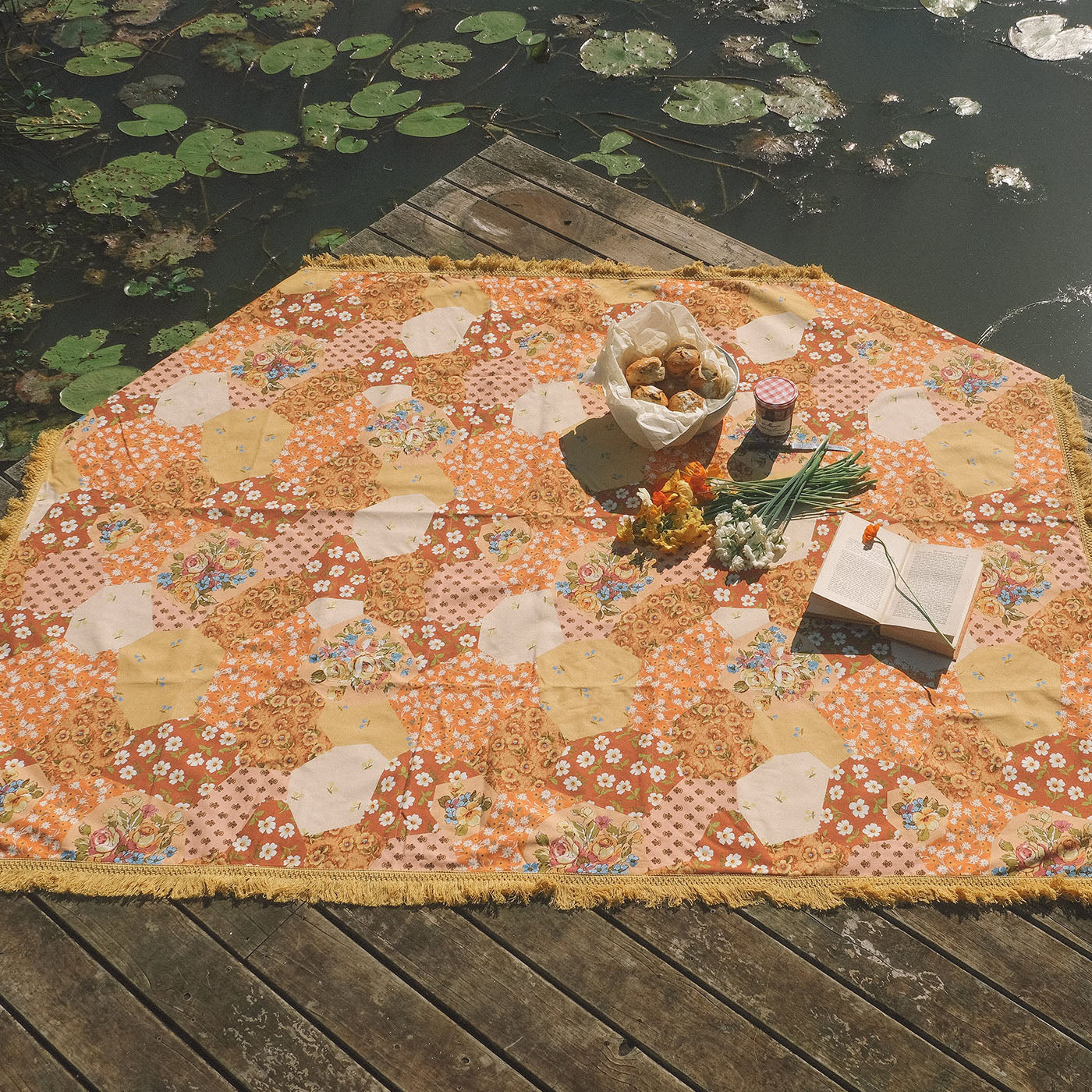 The Freda Patchwork Picnic Rug – Wandering Folk