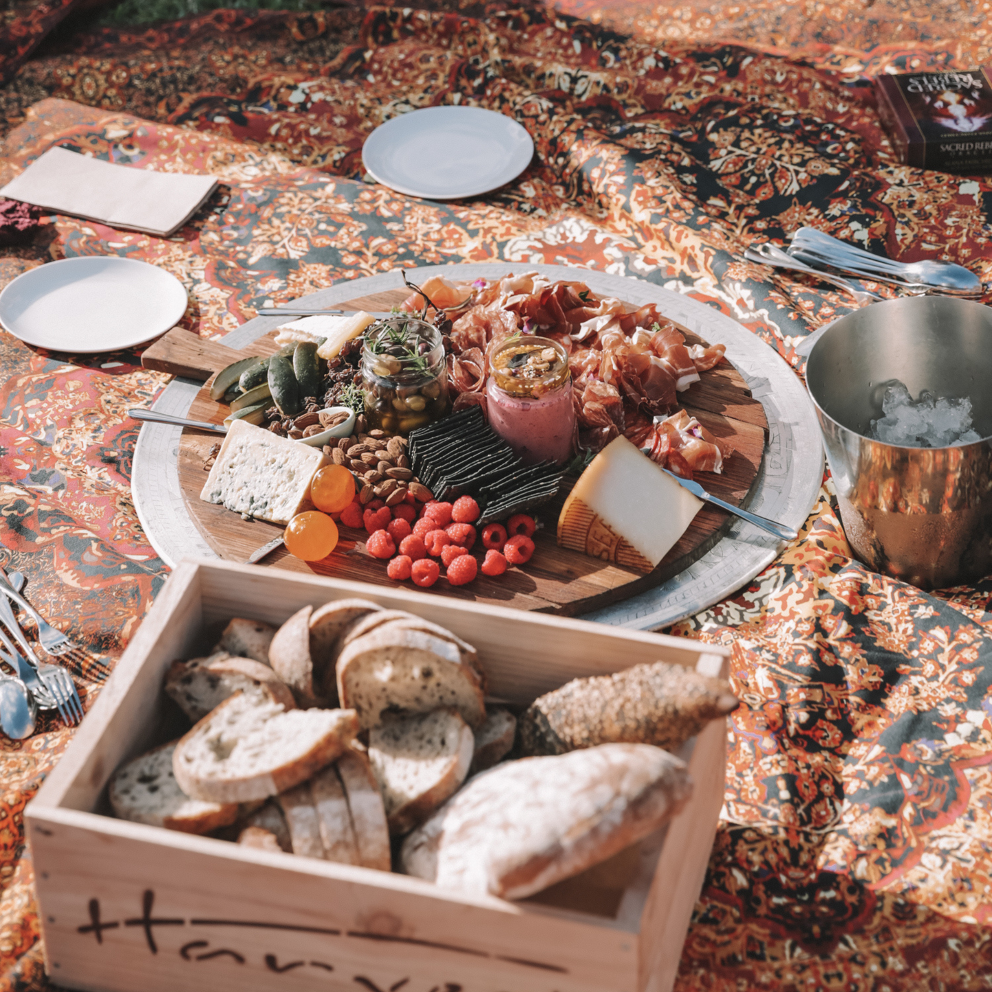 Amber Carpet Picnic Rug