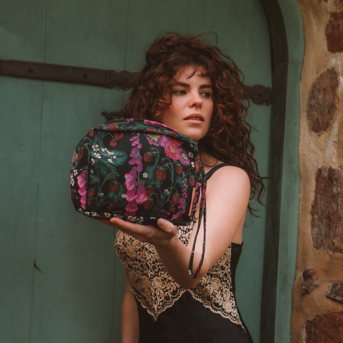 Flourish Clover Zip Bag - Small