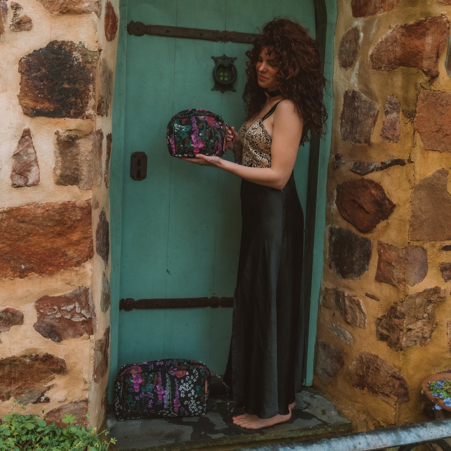 Flourish Clover Zip Bag - Small