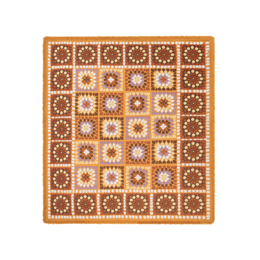 Granny Square Throw