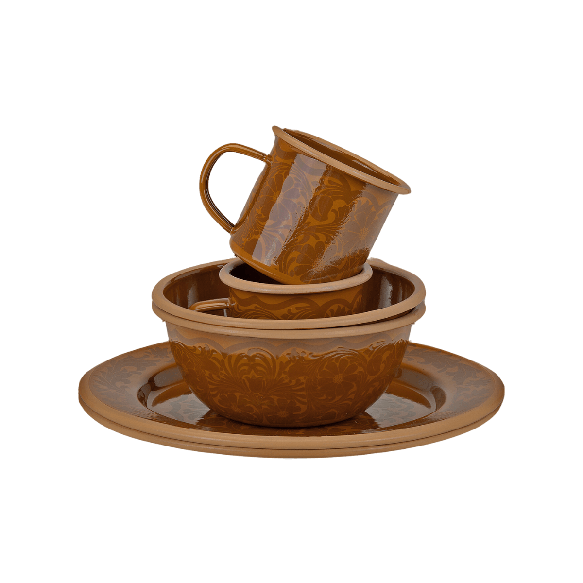 Camp Enamel Set - Toffee