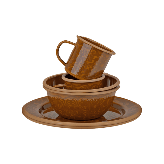 Camp Enamel Set - Toffee