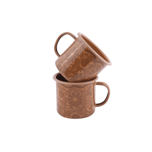 Camp Enamel Mug Set of 2