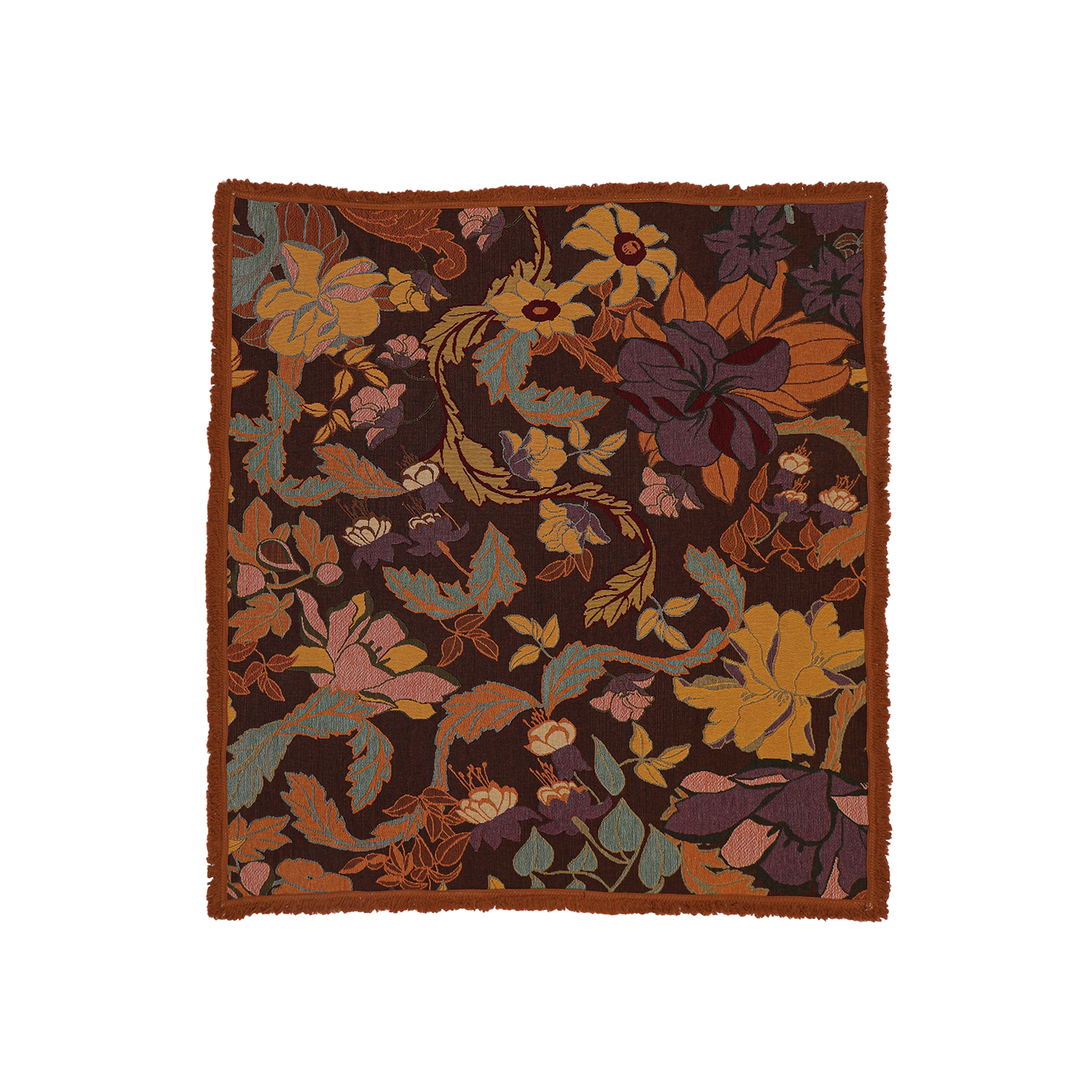 Flora Throw Plum