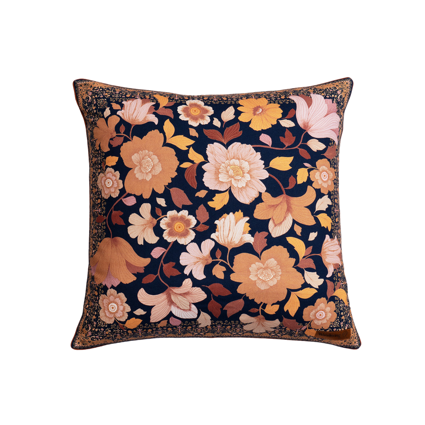 Grande Fleur Cushion Cove Nightshade