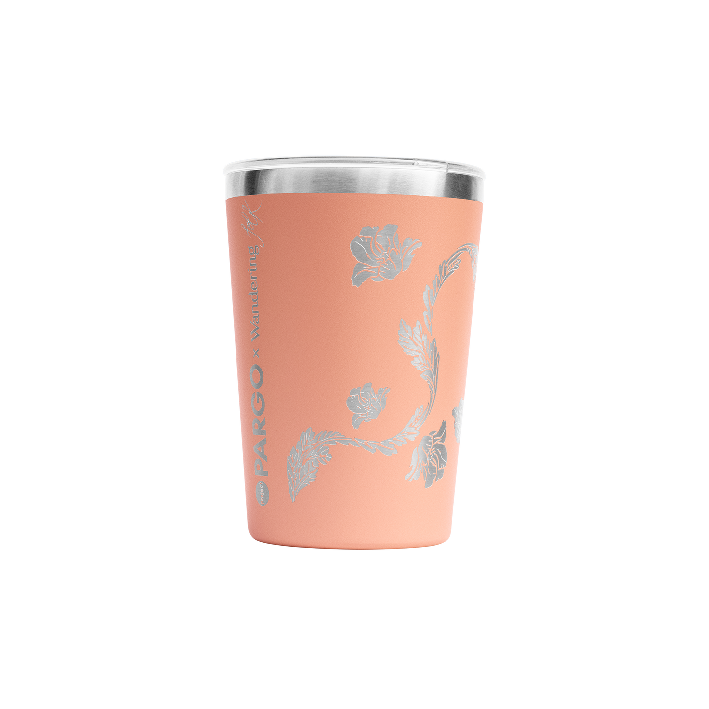 Project Pargo Coffee Cup 12oz Coral Pink