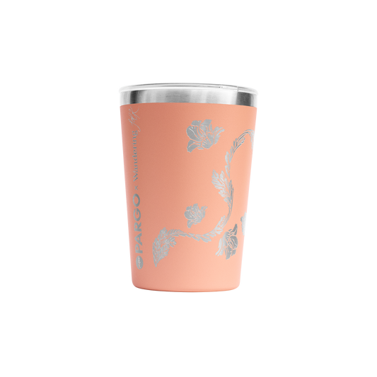 Project Pargo Coffee Cup 12oz Coral Pink