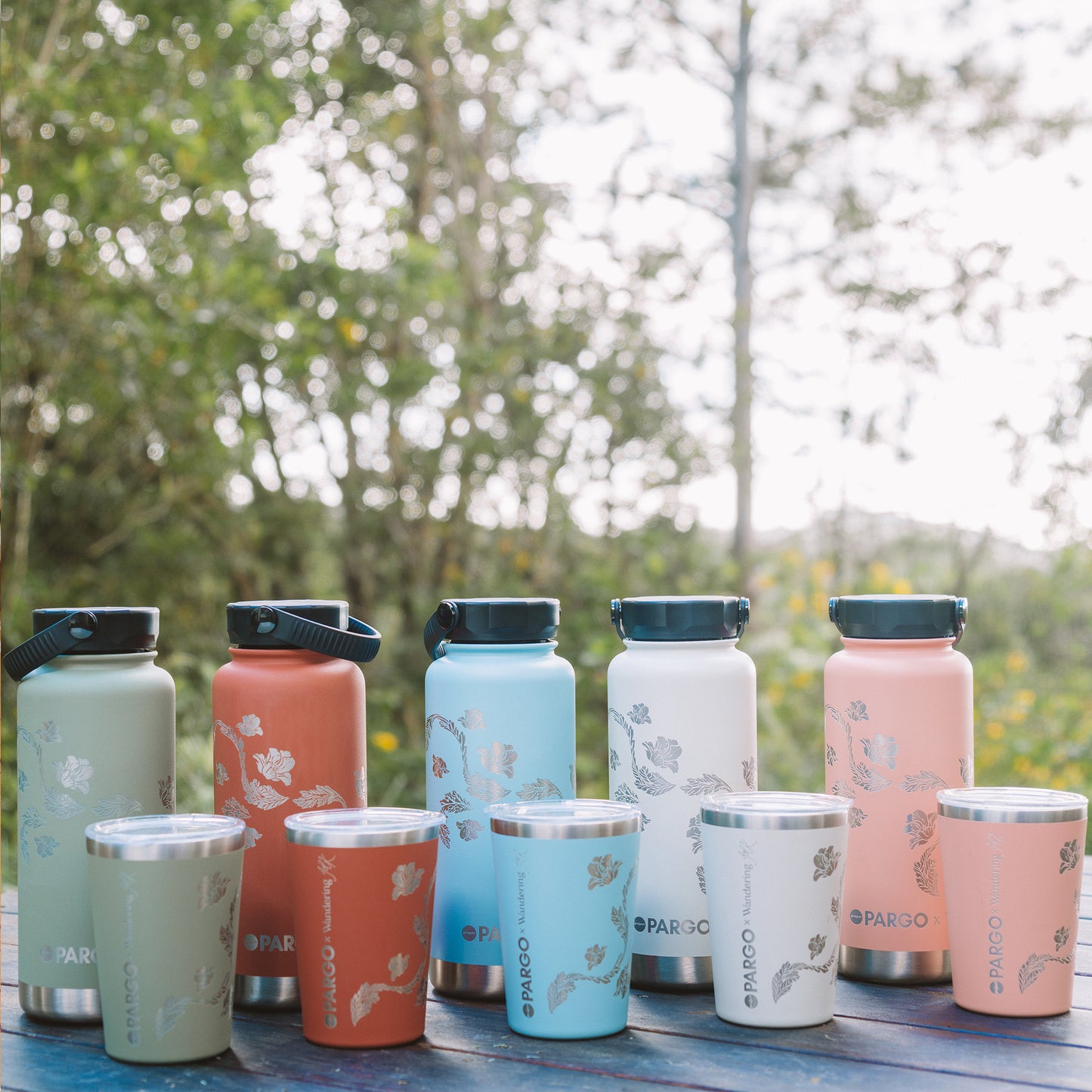 Project Pargo Coffee Cup 12oz Coral Pink