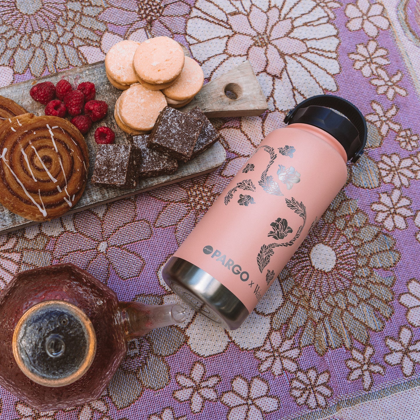 Project Pargo Water Bottle 950ml Coral Pink