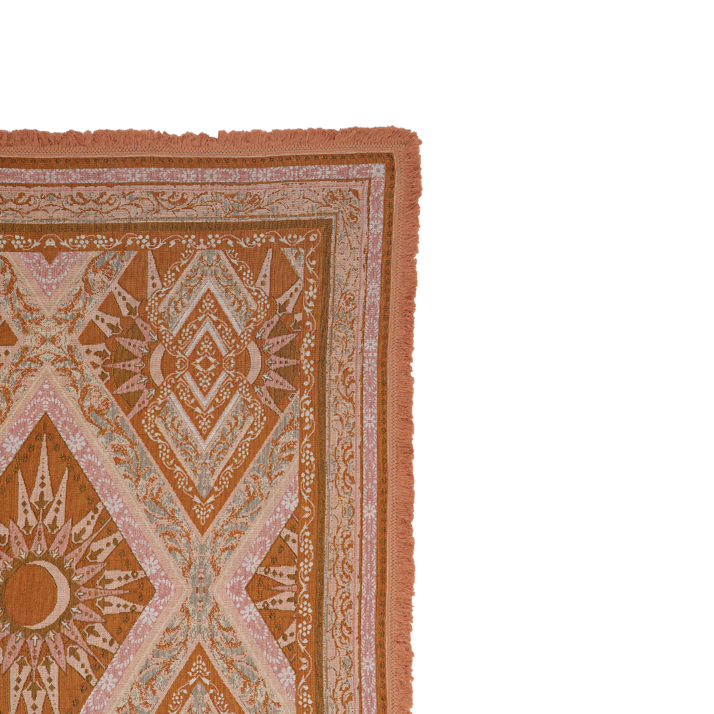 Moonrise Throw - Coral