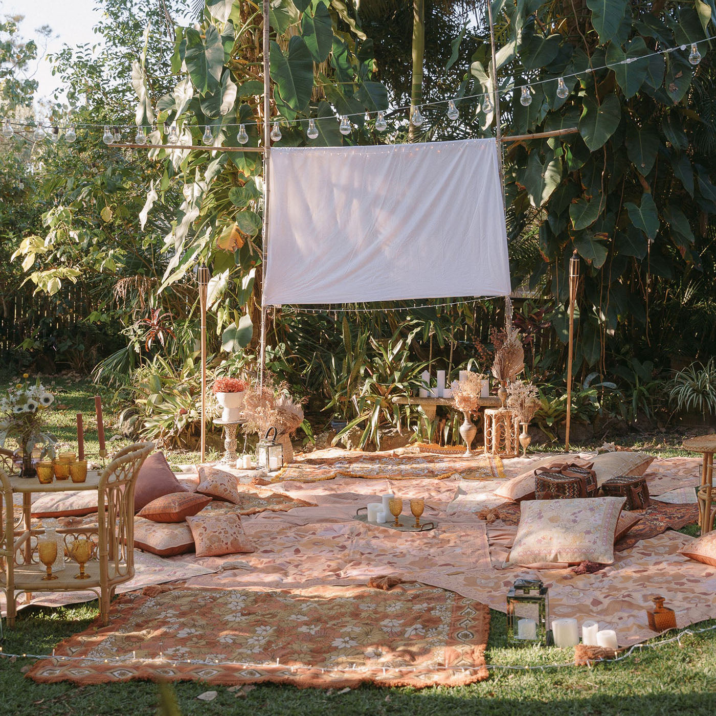 Create your own outdoor cinema