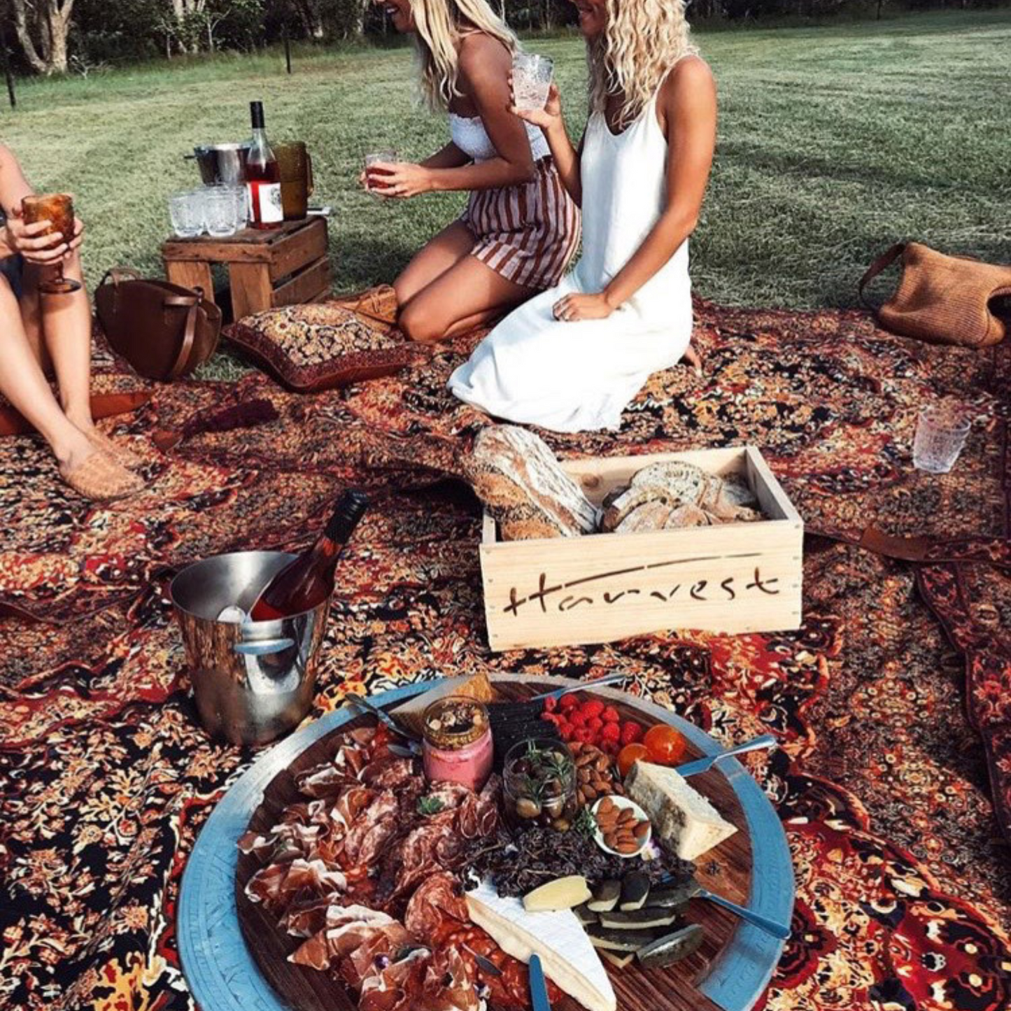 Amber Carpet Picnic Rug