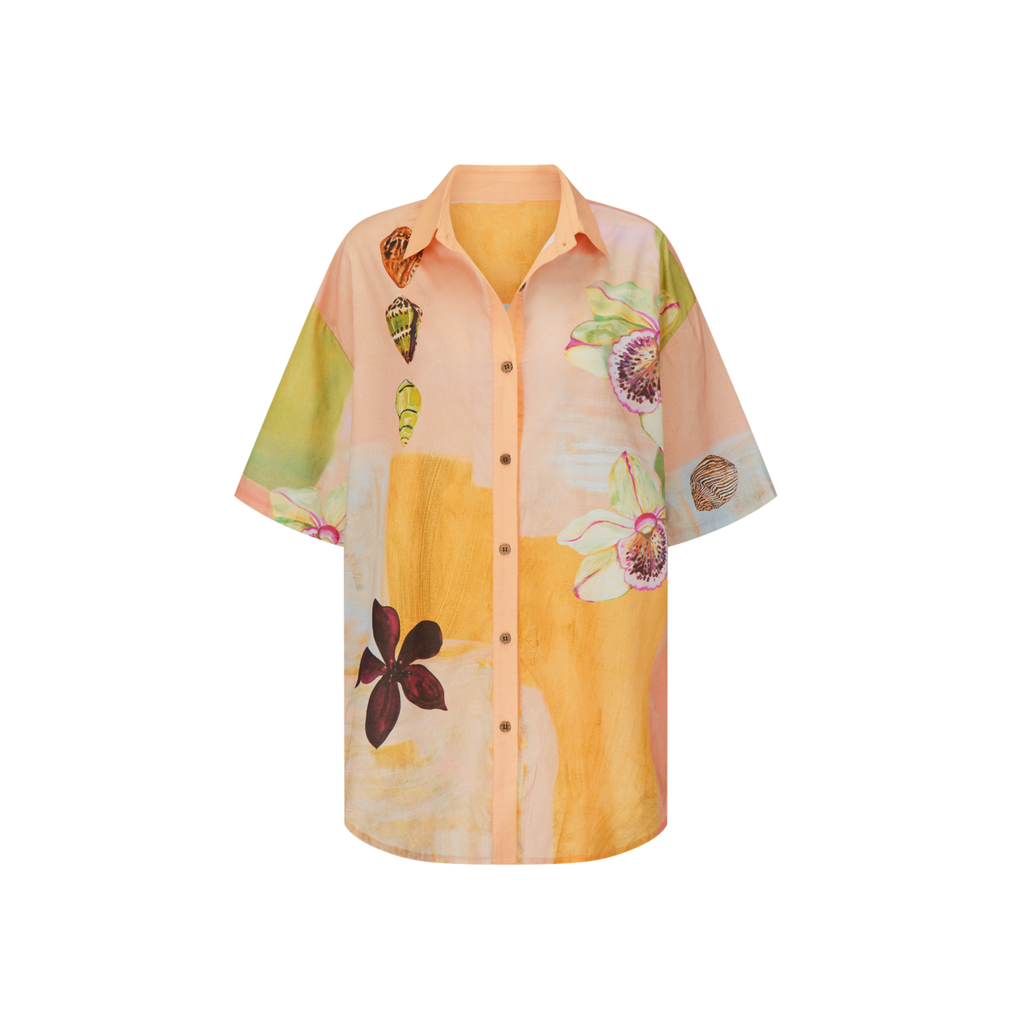 Annie Everingham Over Swim Shirt - Pastel Sea