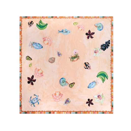 Annie Everingham Sarong - Pastel Sea