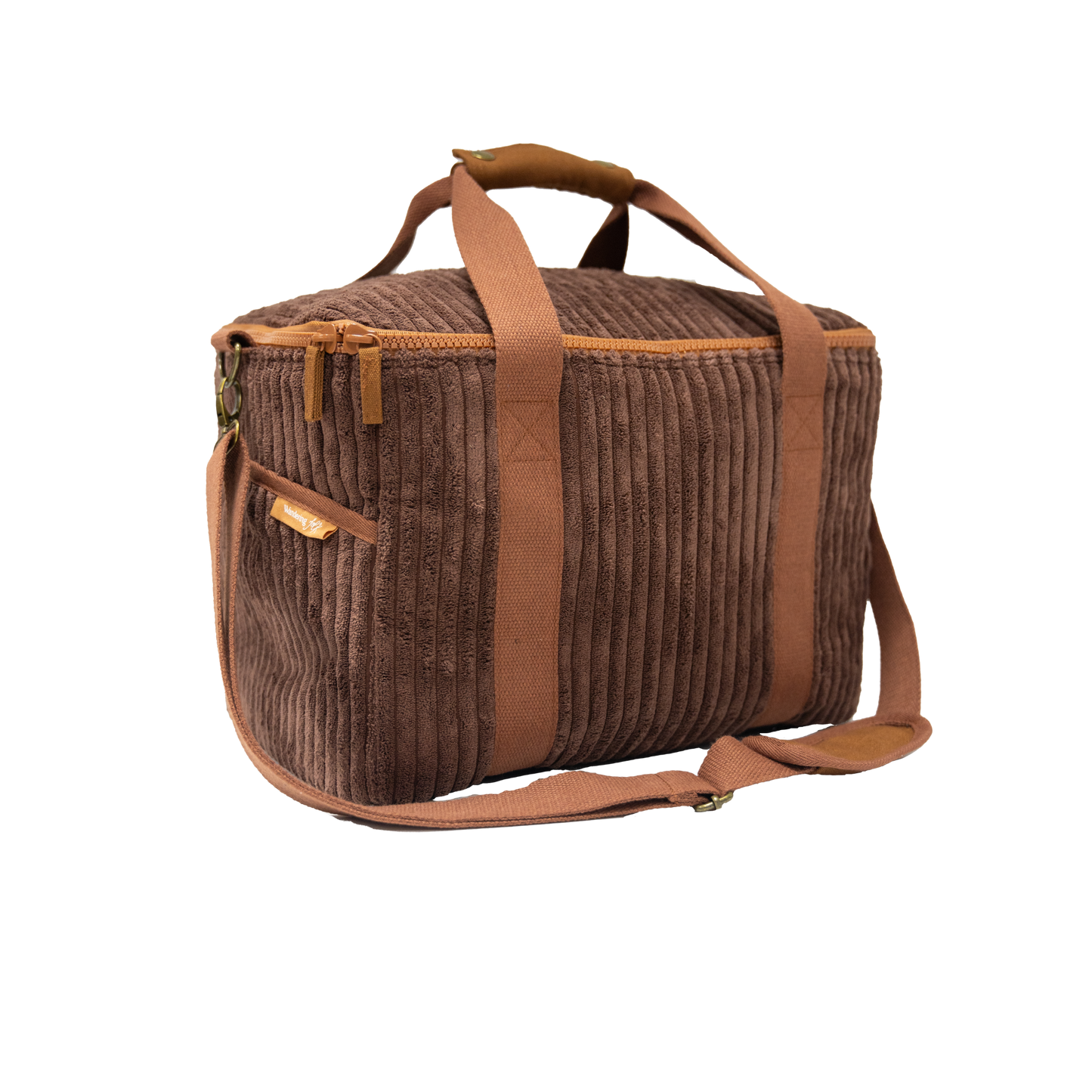 Cord Large Cooler Bag - Chocolate
