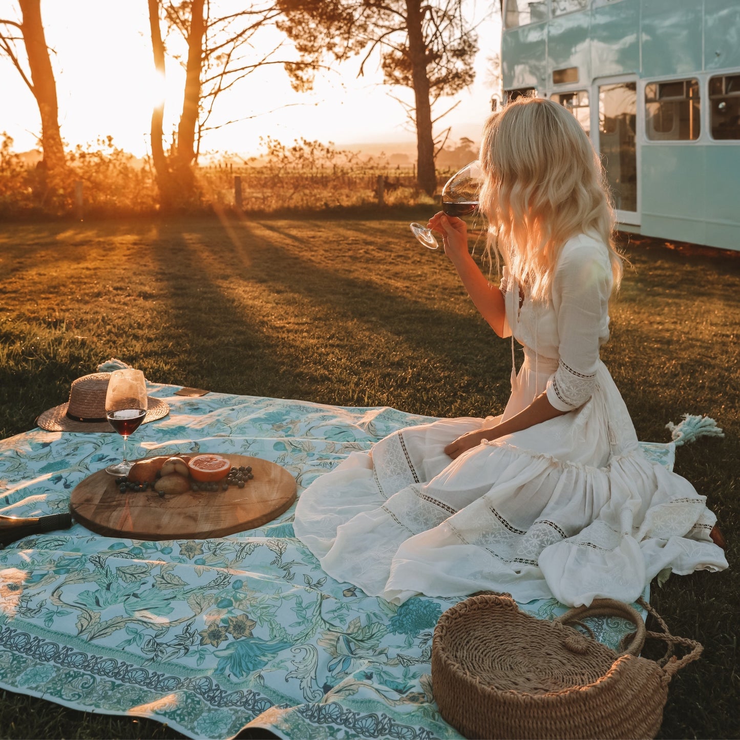 Forest Picnic Rug