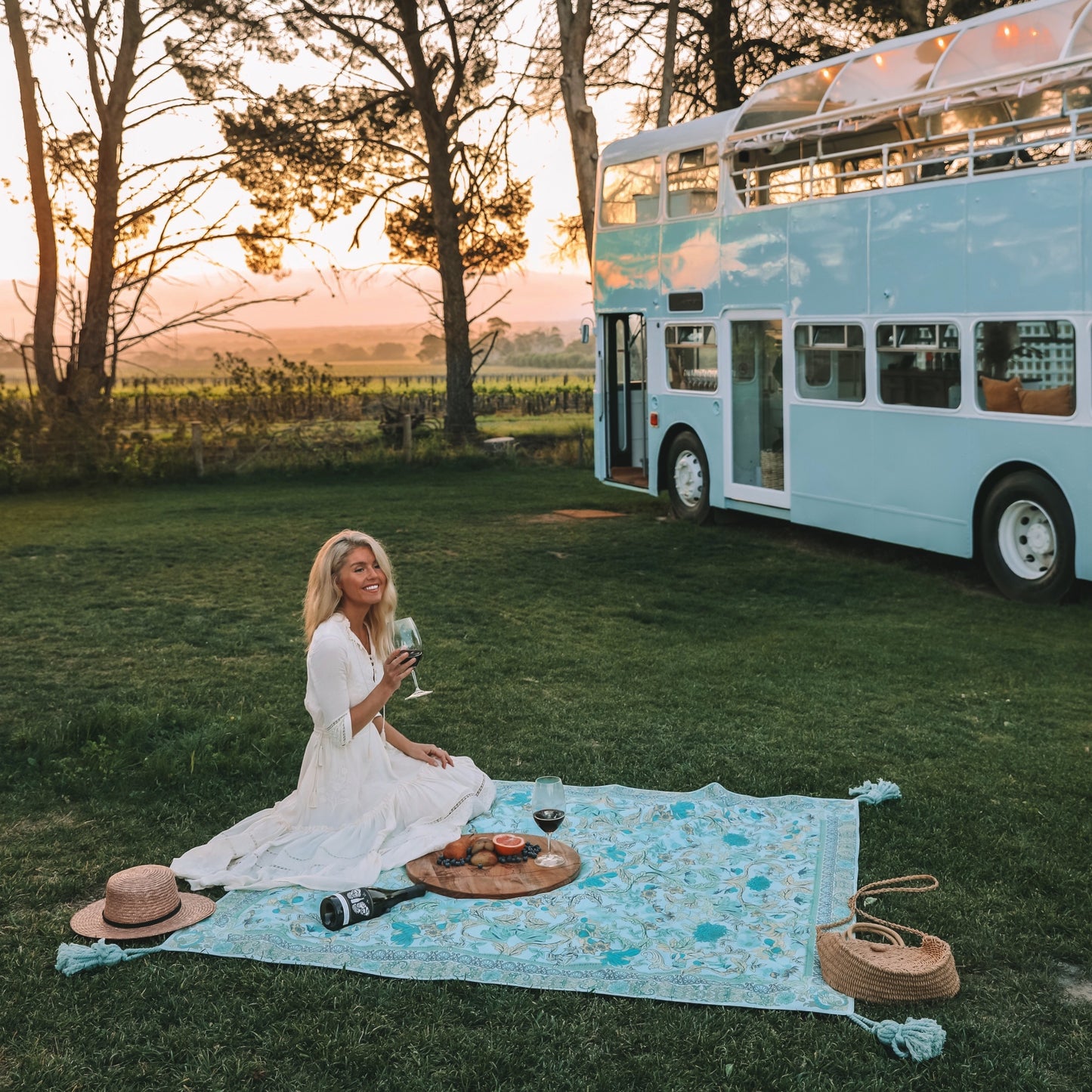 Forest Picnic Rug