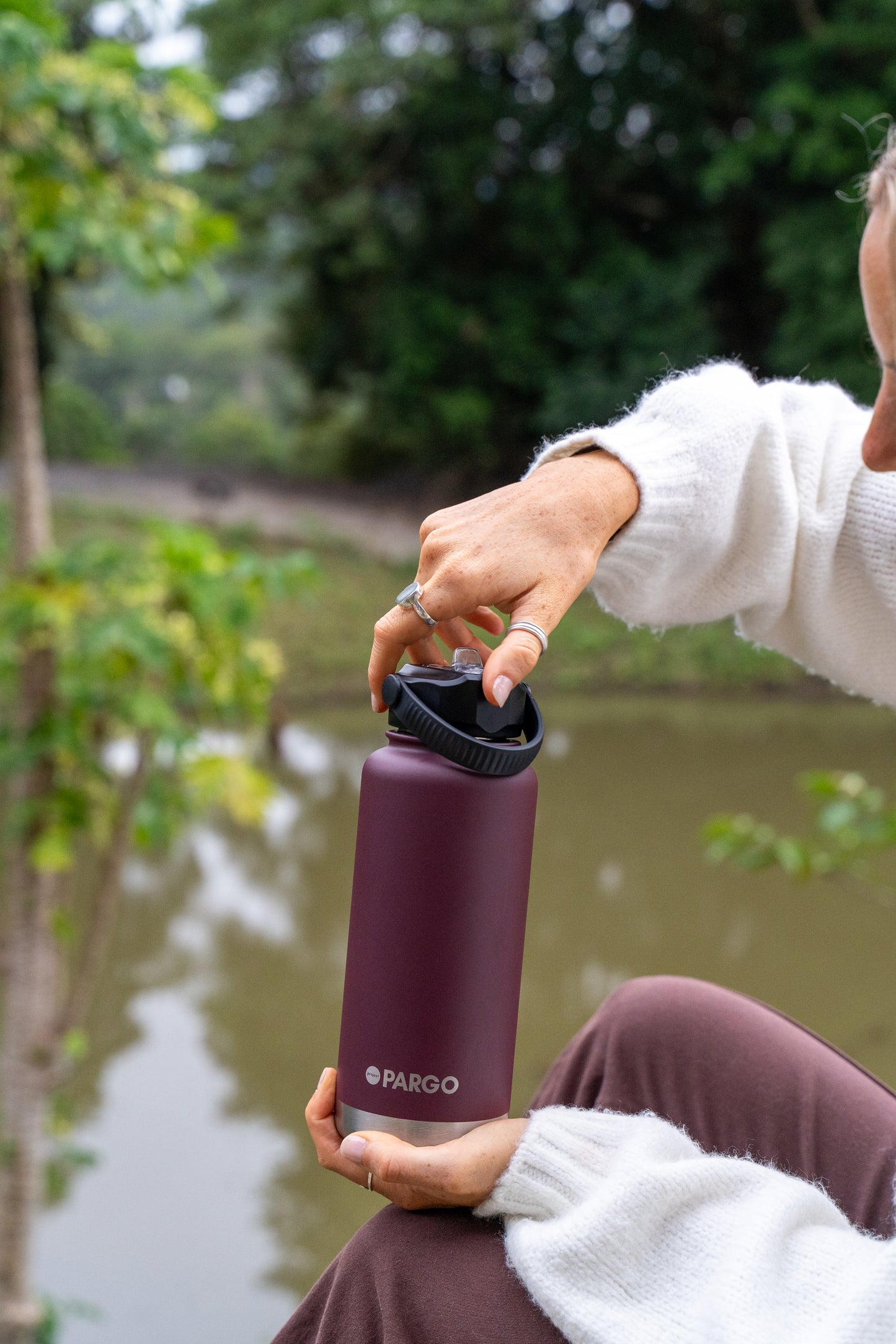 Project Pargo 750mL Insulated Bottle w/ Straw Lid