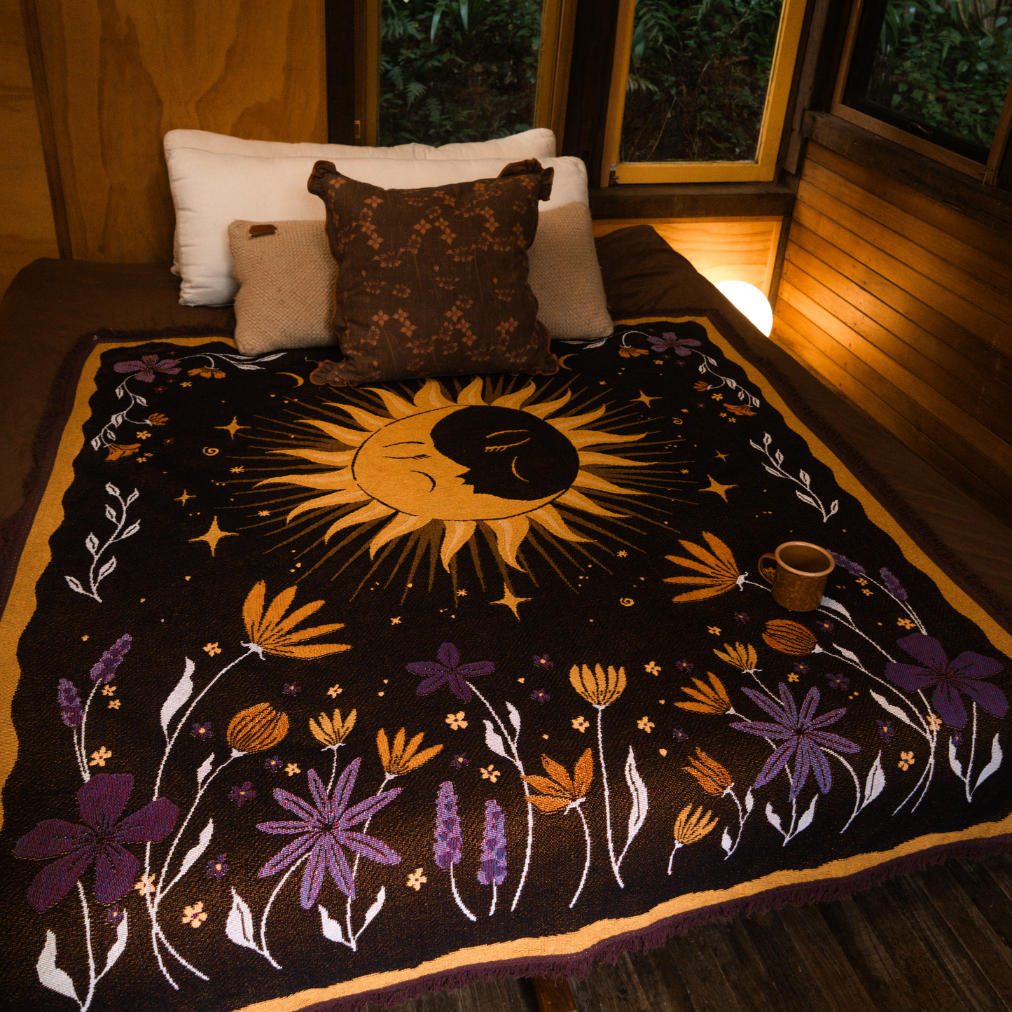 Dreamy Moons Throw