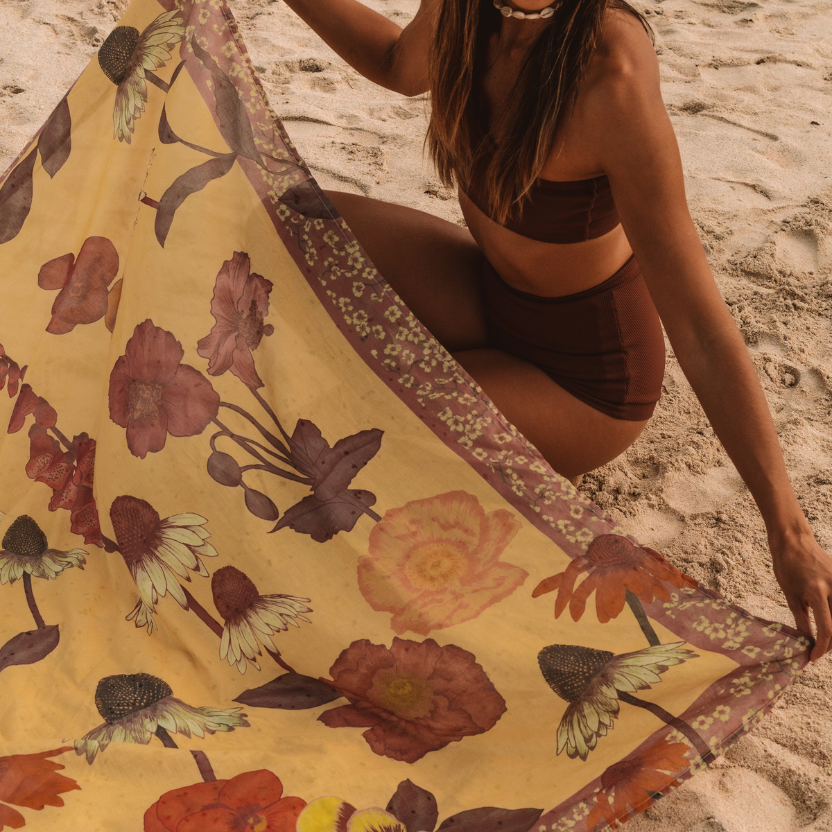 Glades Sarong - Chamomile