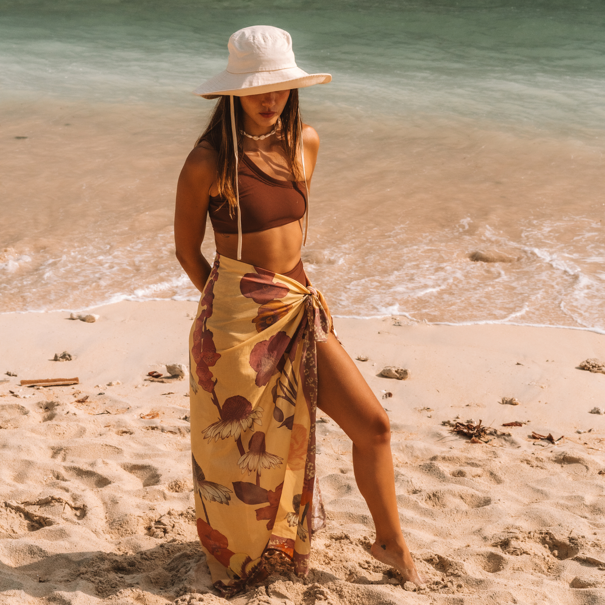Glades Sarong - Chamomile