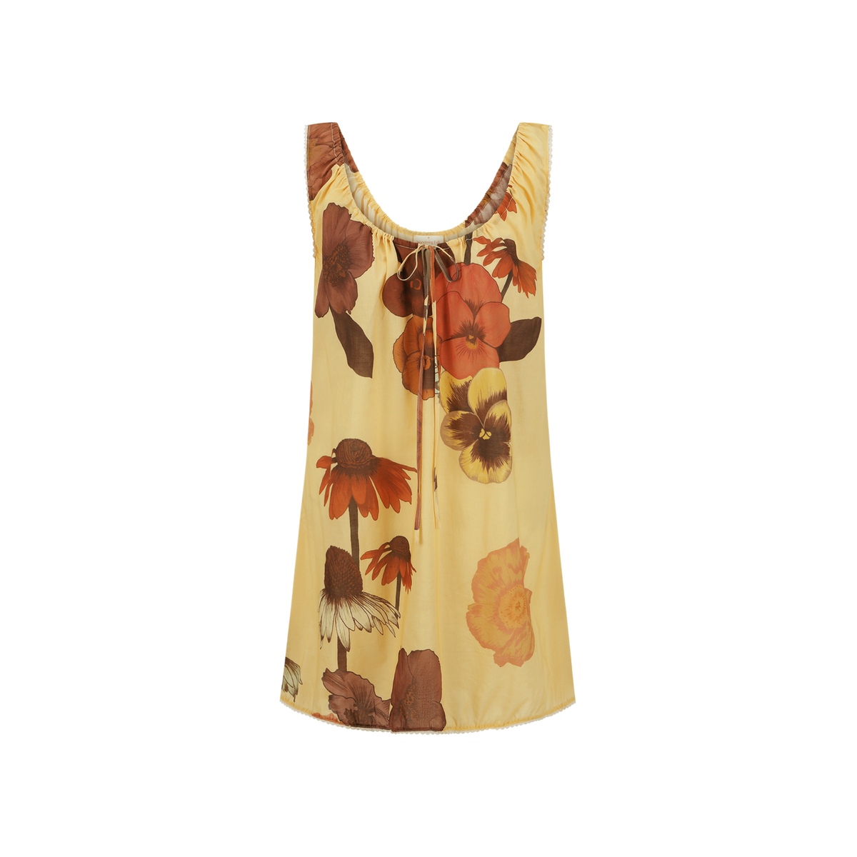 Glades Mini Dress - Chamomile