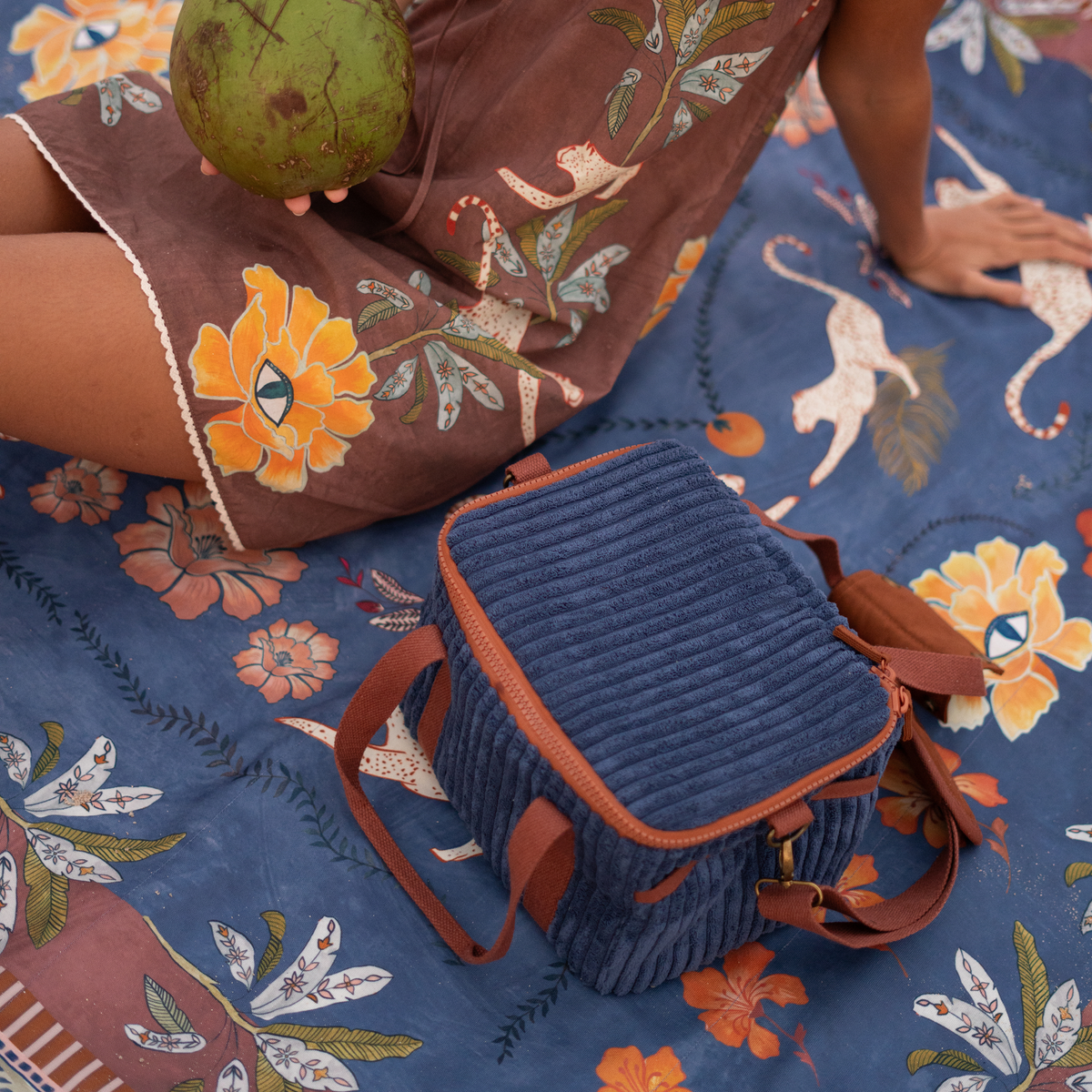Cord Cooler Bag Mini - Lagoon