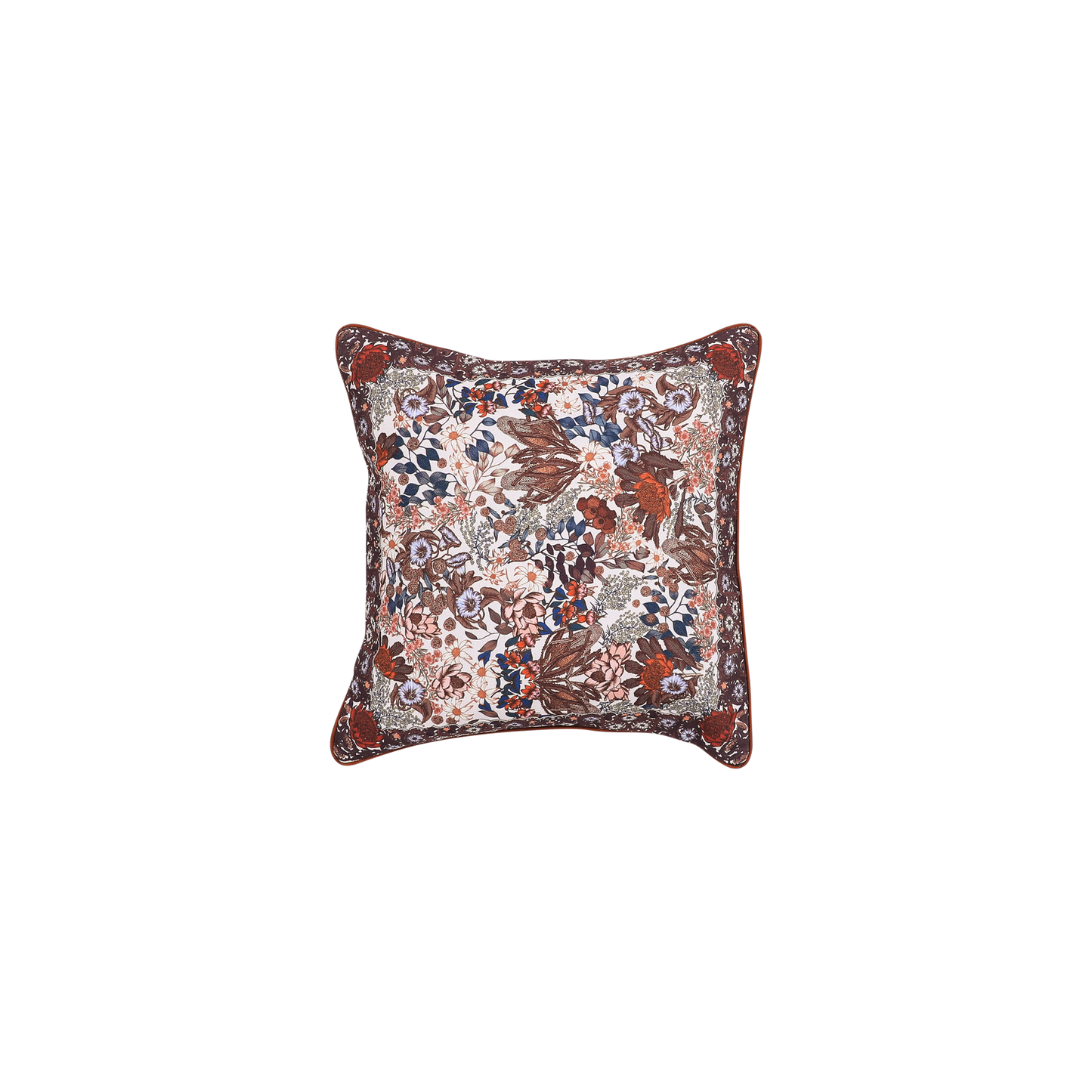 native blossom printed cushion