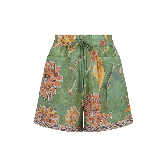 Dahlia Shorts - Moss