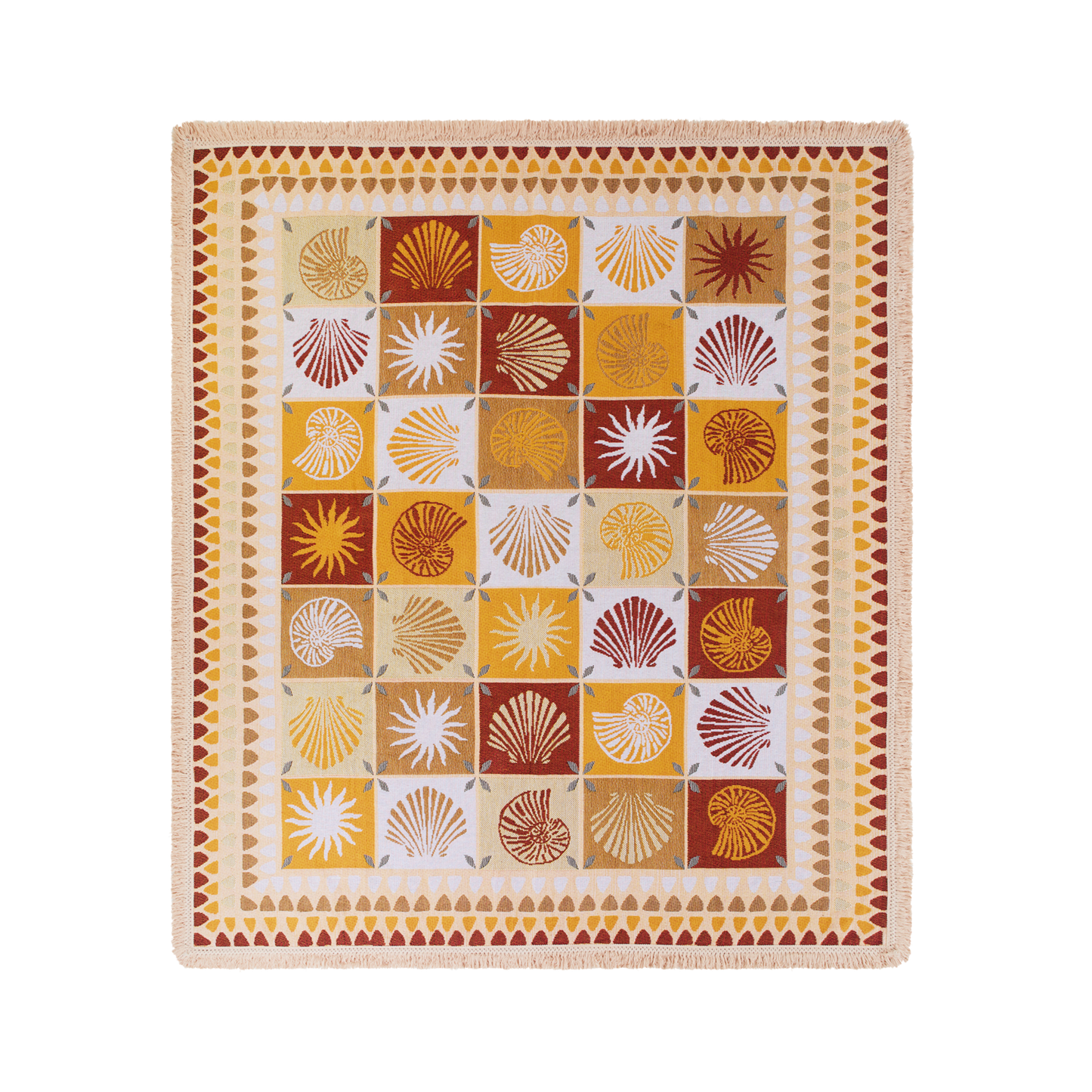Seashell Throw - Sand