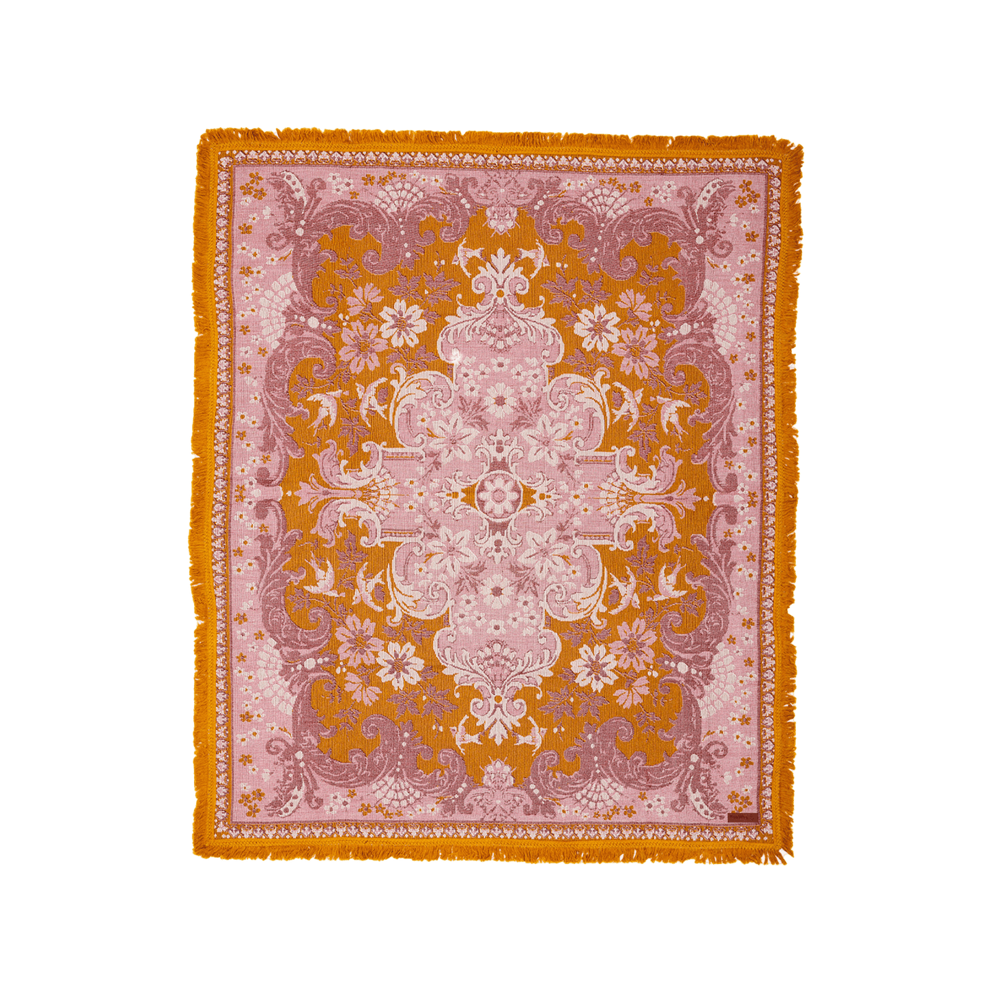 Ornate Floral Throw