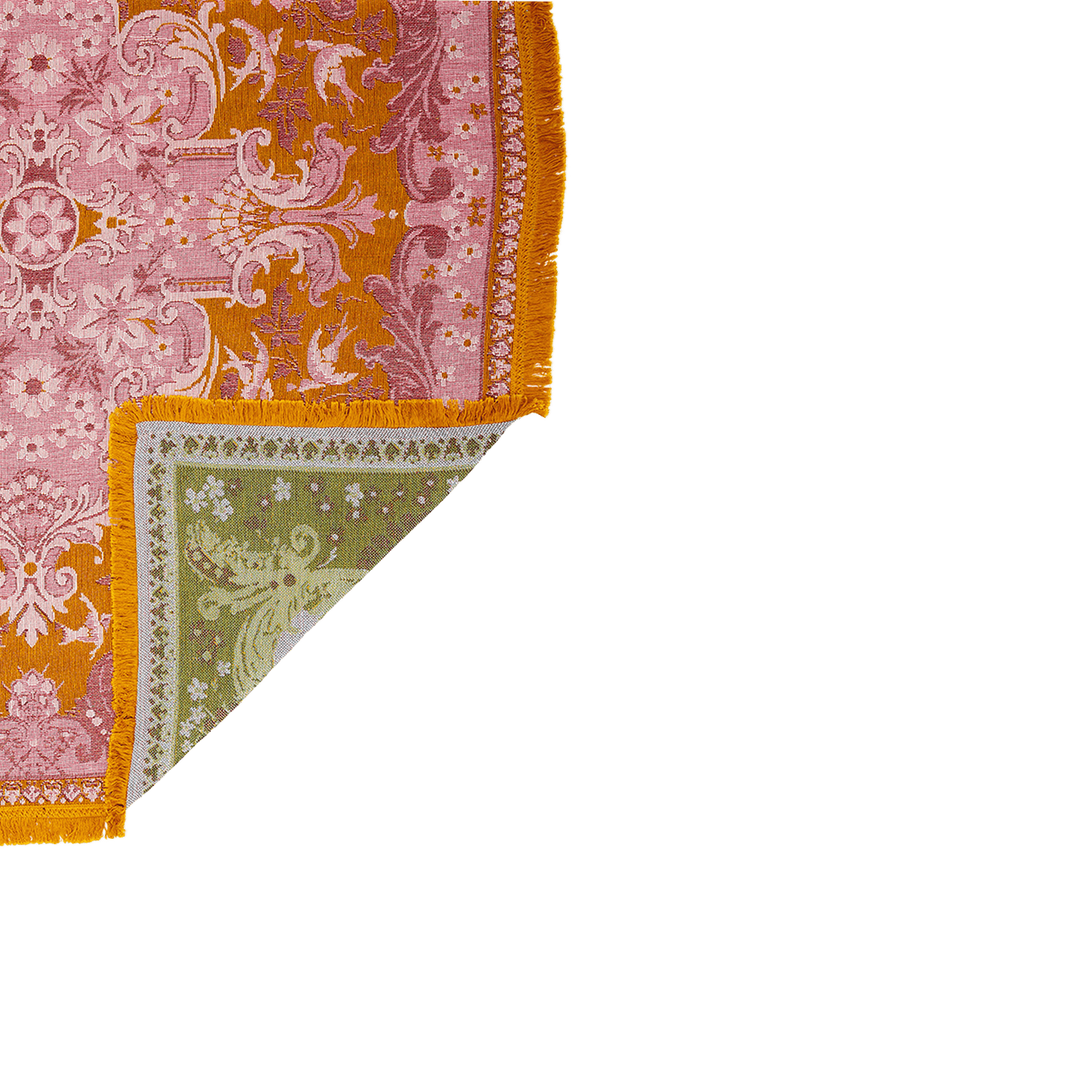 Ornate Floral Throw