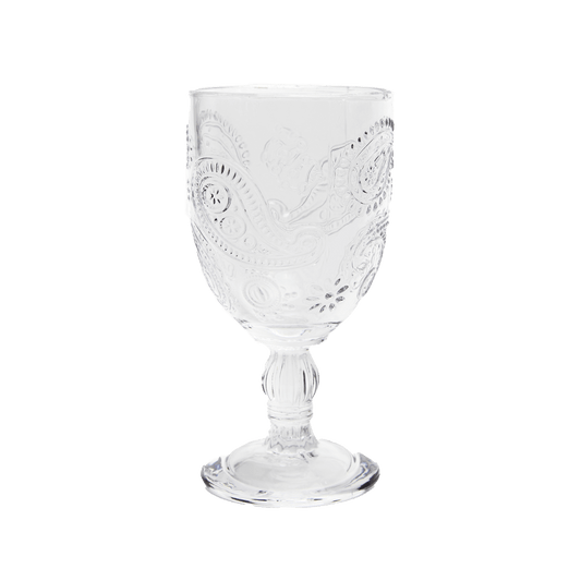 Goblet Glass Set Of 2 Clear