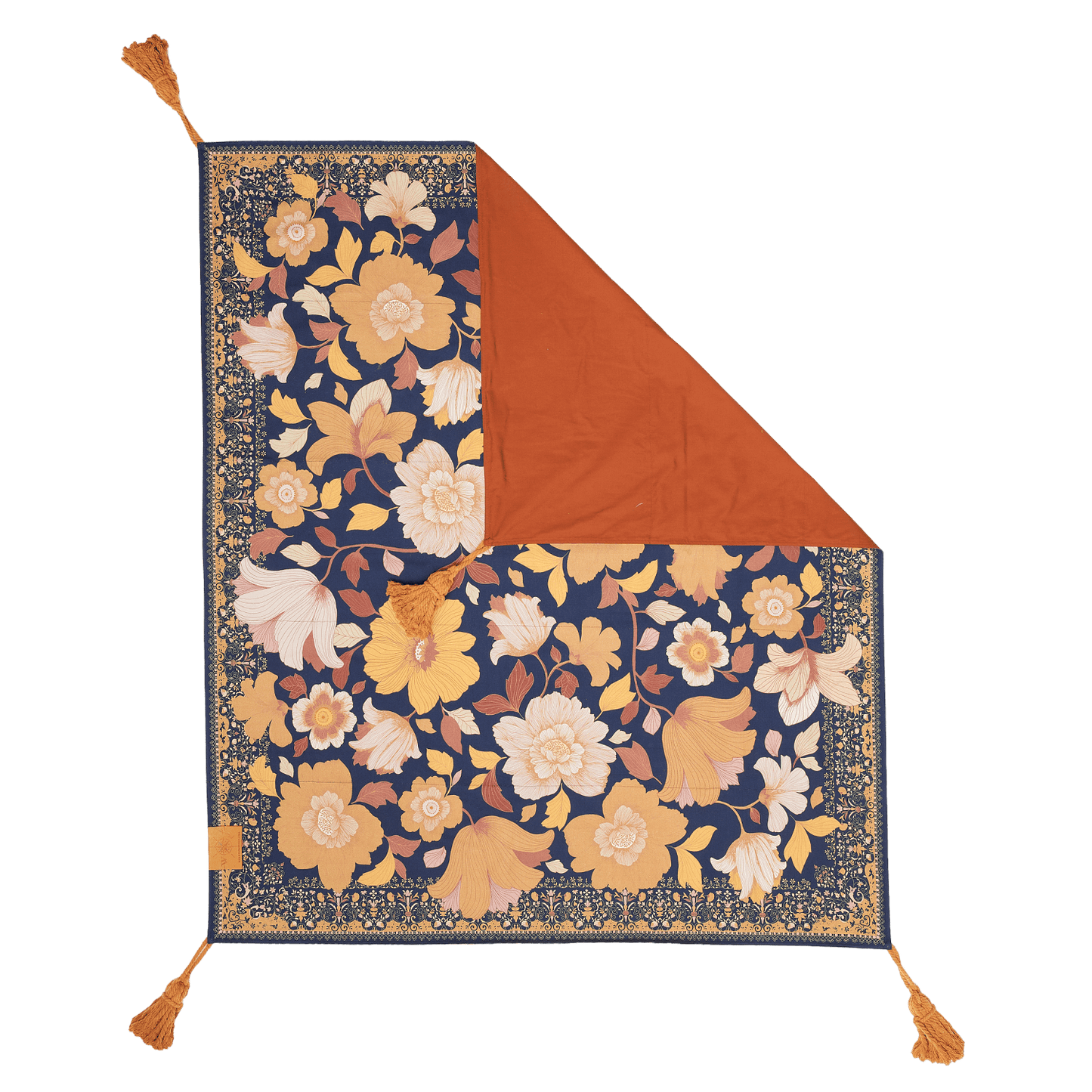 Grandé Fleur Picnic Rug Nightshade