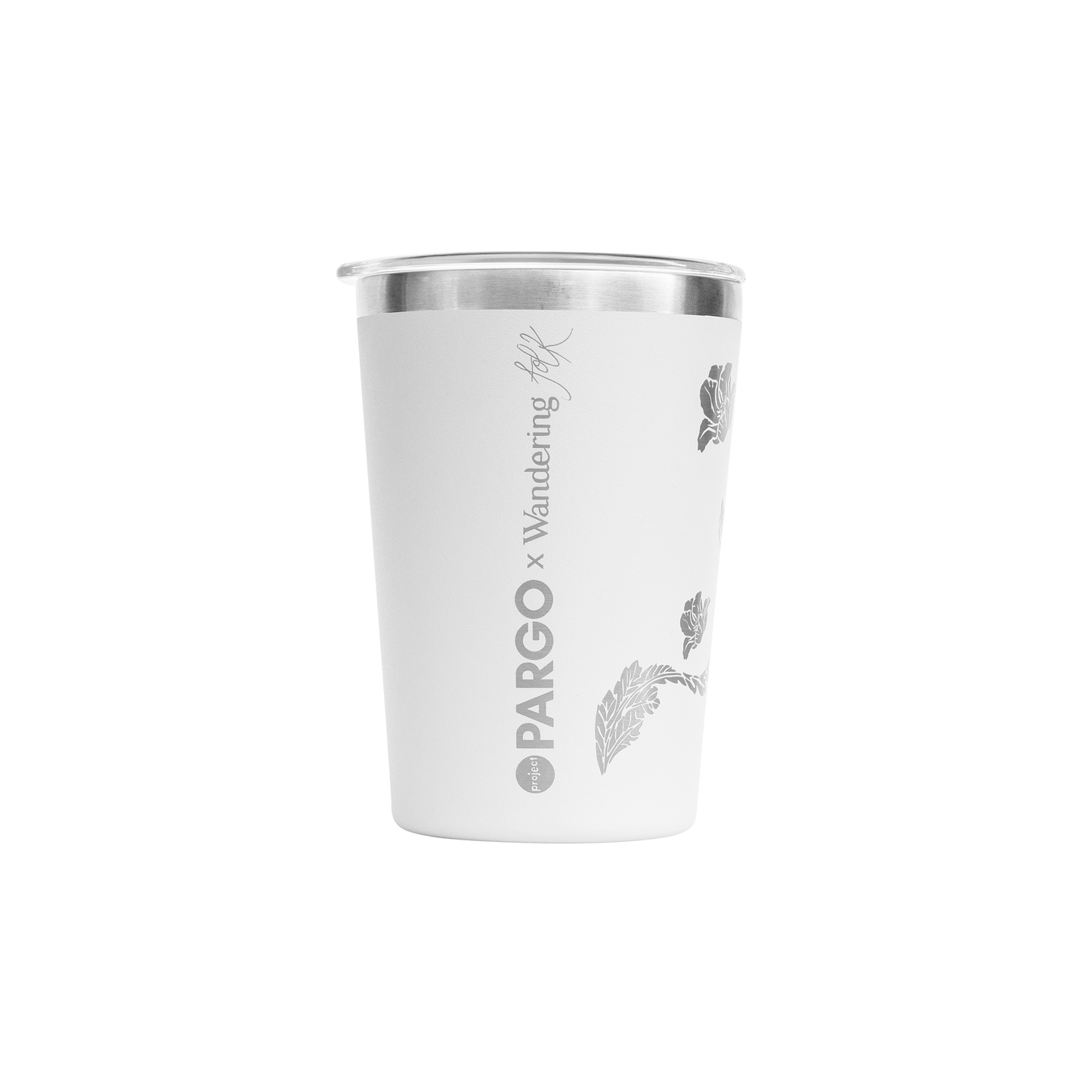 Project Pargo Coffee Cup 12oz Bone White