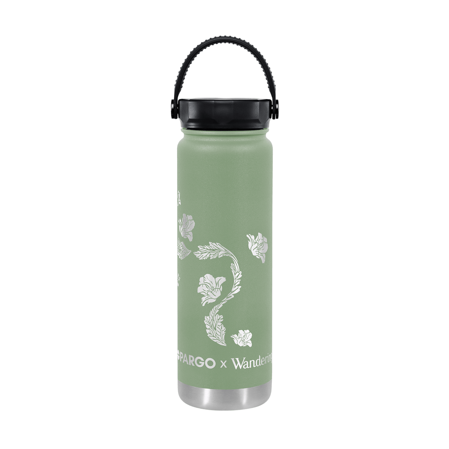 Project Pargo Water Bottle 750ml Eucalypt Green