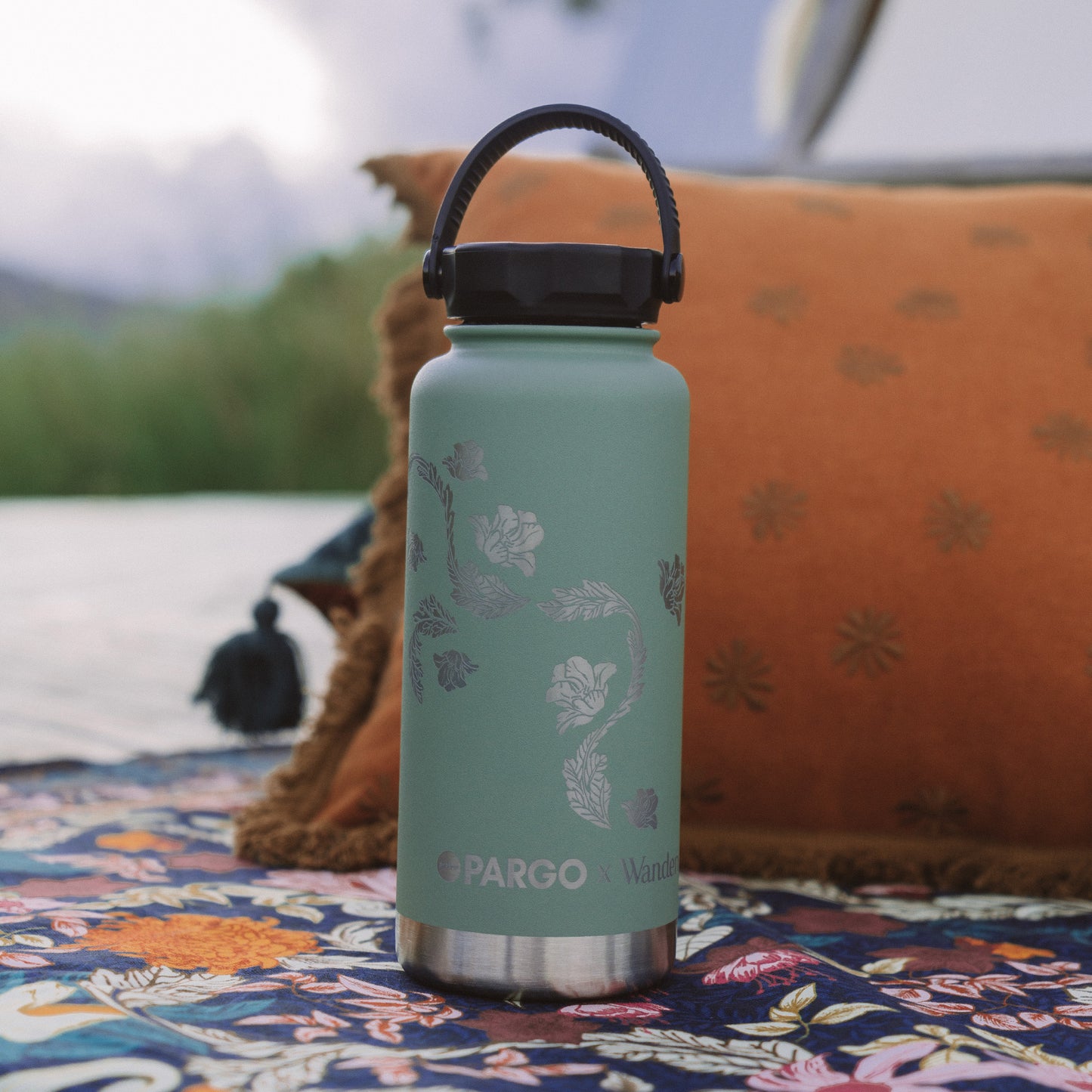 Project Pargo Water Bottle 950ml Eucalypt Green