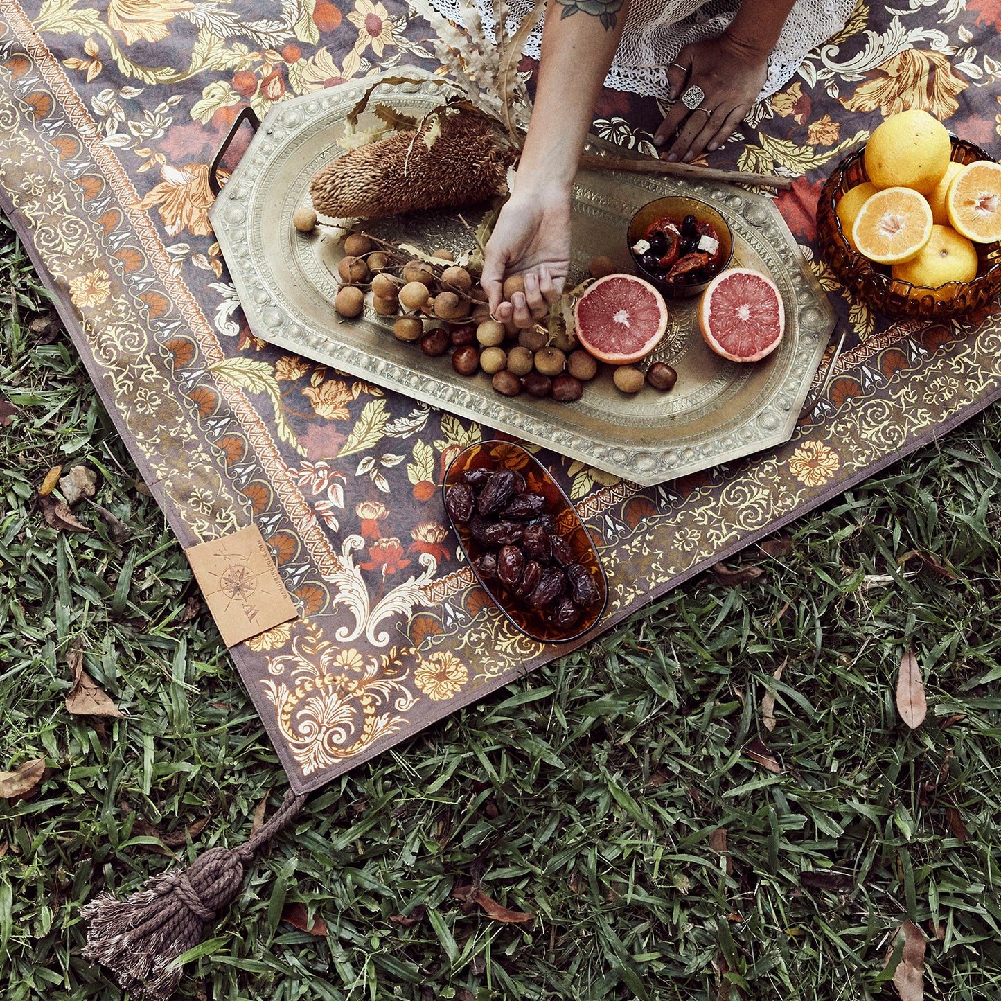 Forest Picnic Rug Spice